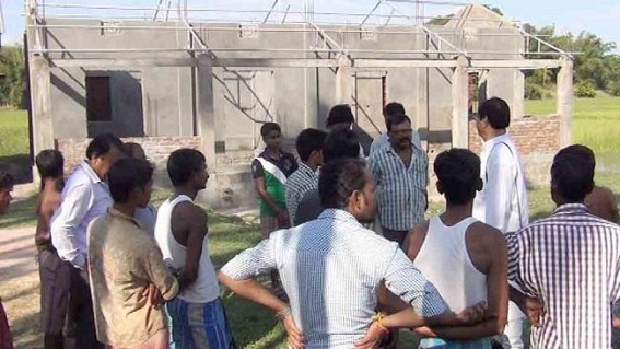 Kailashahar New Scam : Locales allege huge irregularities in Madrassa building construction Kailashahar New Scam : Locales allege huge irregularities in Madrassa building construction